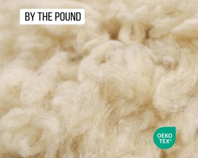 Home of Wool Relleno de lana natural con certificado Oeko-Tex