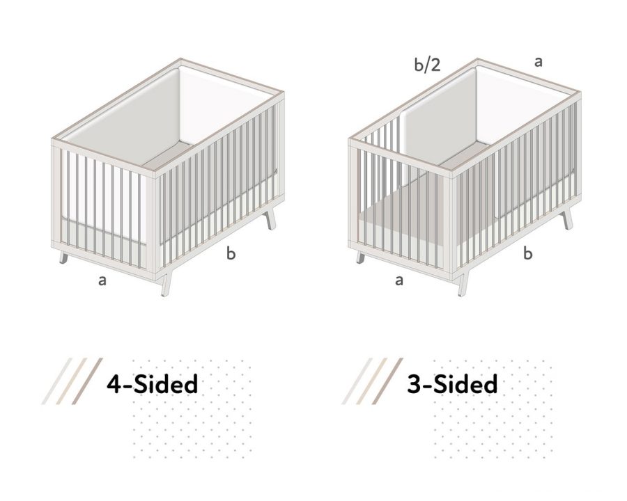 Home of Wool crib bumper dimensions
