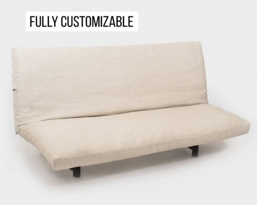 Home of Wool futon mattress with natural wool filling