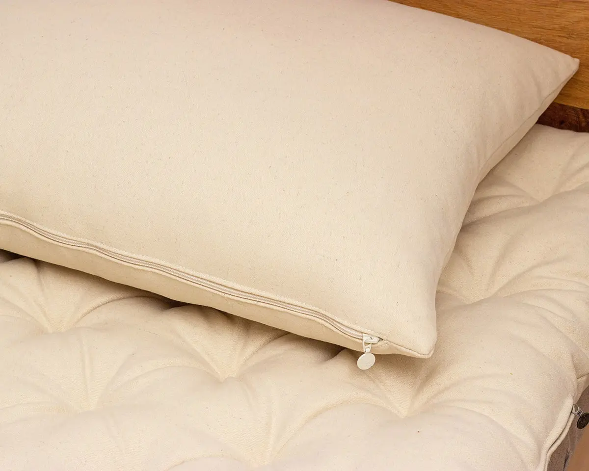 Home of Wool natural wool pillow protector