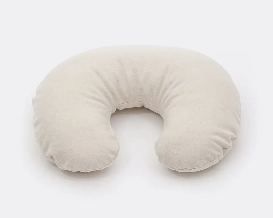 Natural Wool-filled Nursing pillow boppy size