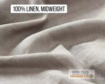 linen fabric, midweight