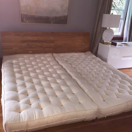 Home of Wool mattress review - testimonial photo from a client