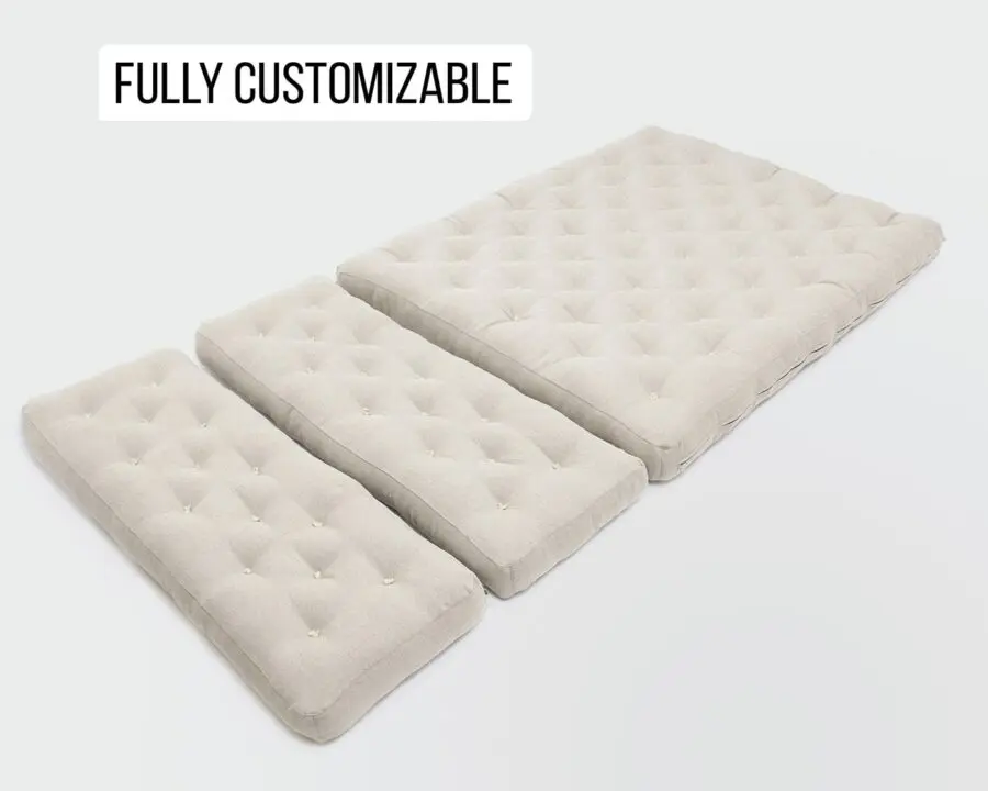 home of wool extendable bed mattress