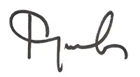 Rosica's signature