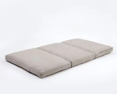 Home of Wool natural foldable mattress - expanded