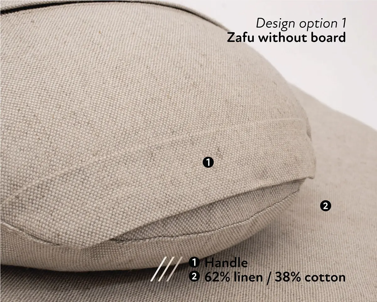 Wool Meditation Cushions / Yoga Zafu and Zabuton