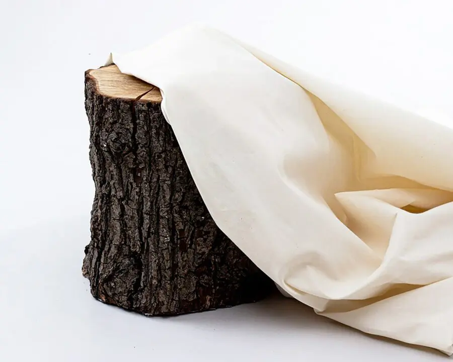 tejido de algodón orgánico - ligero