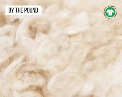 Home of Wool rembourrage en laine entièrement naturelle certifiée GOTS