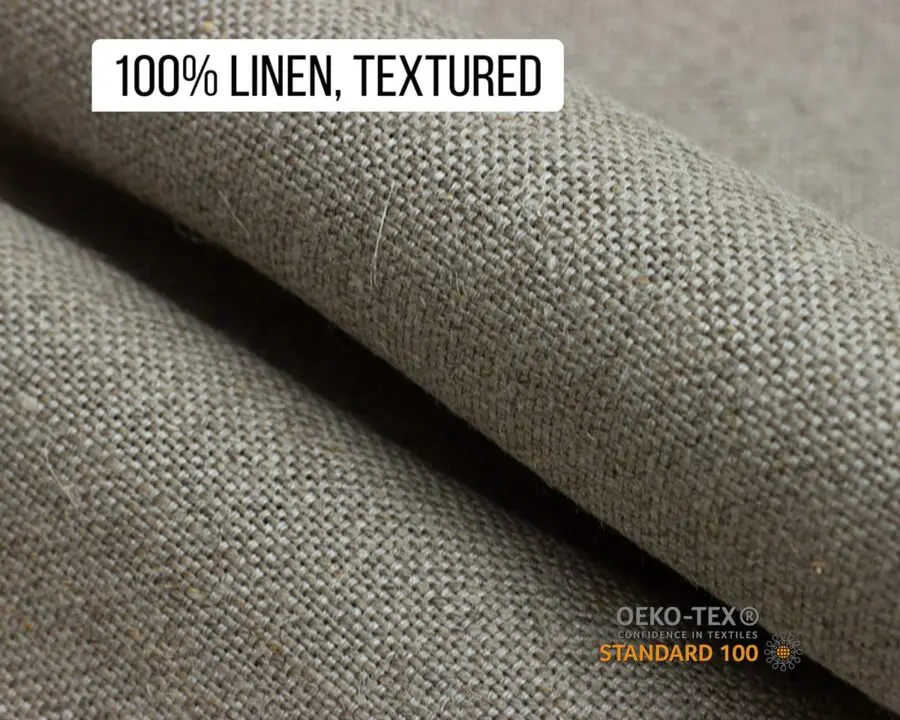 100% Texturerat linne