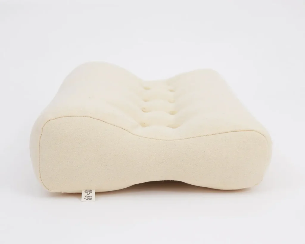 ergonomic wool pillow