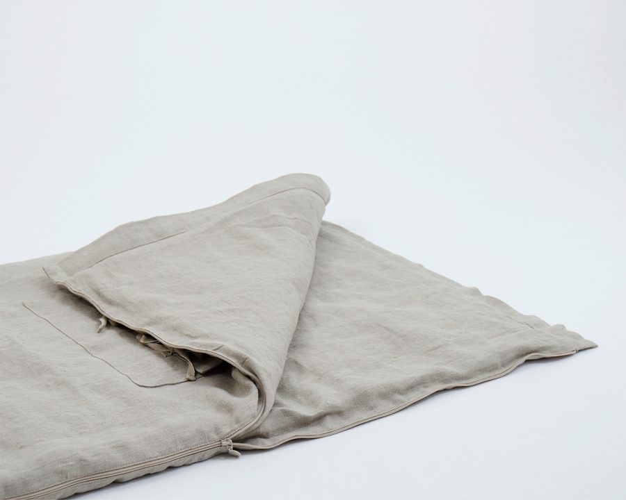 Home of Wool Sleeping Bag with linen cover