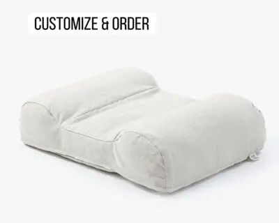 Home of Wool Back Sleeper Pillow and Pillowcase
