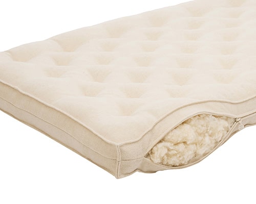 Home of Wool Custom Wool Crib mattress