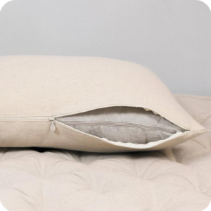 wool protector and pillowcase