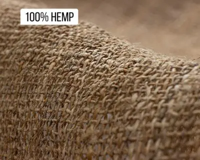 100% hemp fabric