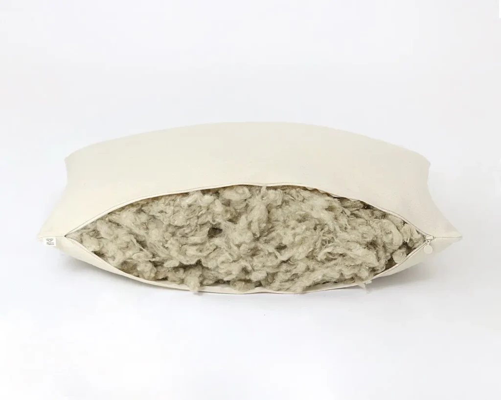 home of wool adjustable pillow