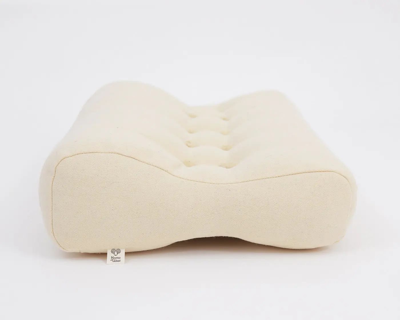 home of wool ergonomic pillow