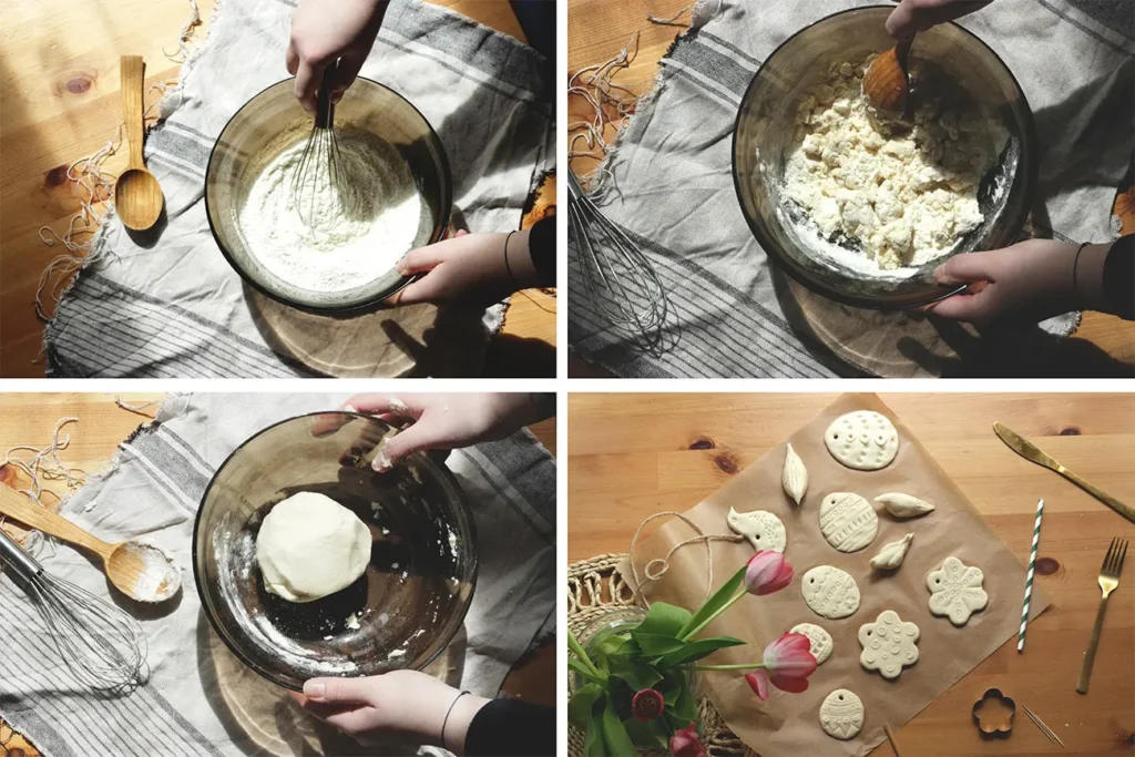 easter homemade clay