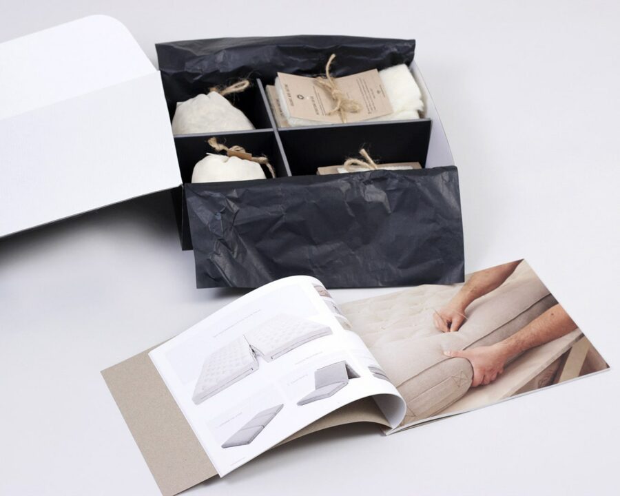Sample Box with Product Catalog