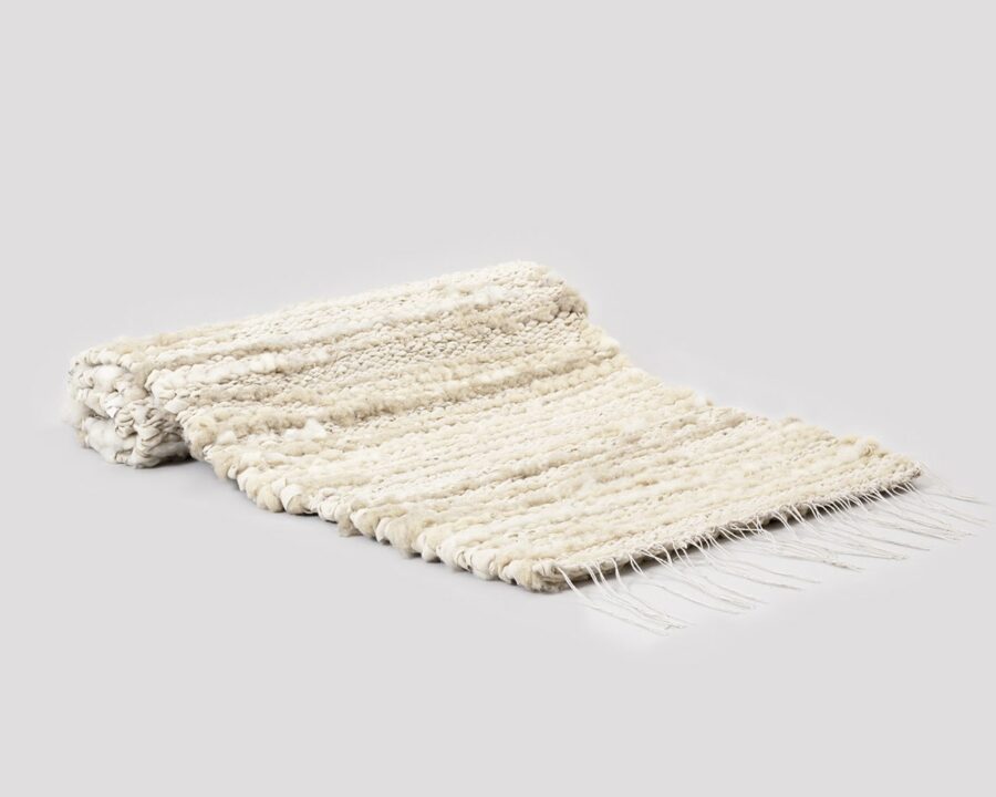 Home of Wool Hand-woven Rug for Zero Waste Mission (2)