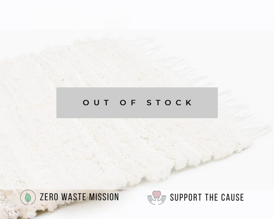 Home of Wool Hand-woven Rug for Zero Waste Mission