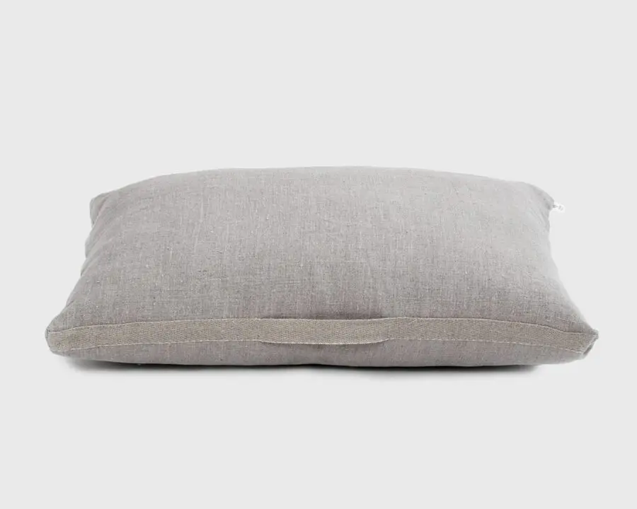 Home of Wool travel pillow flat