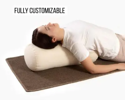 Home of Wool cuscino bolster per yoga