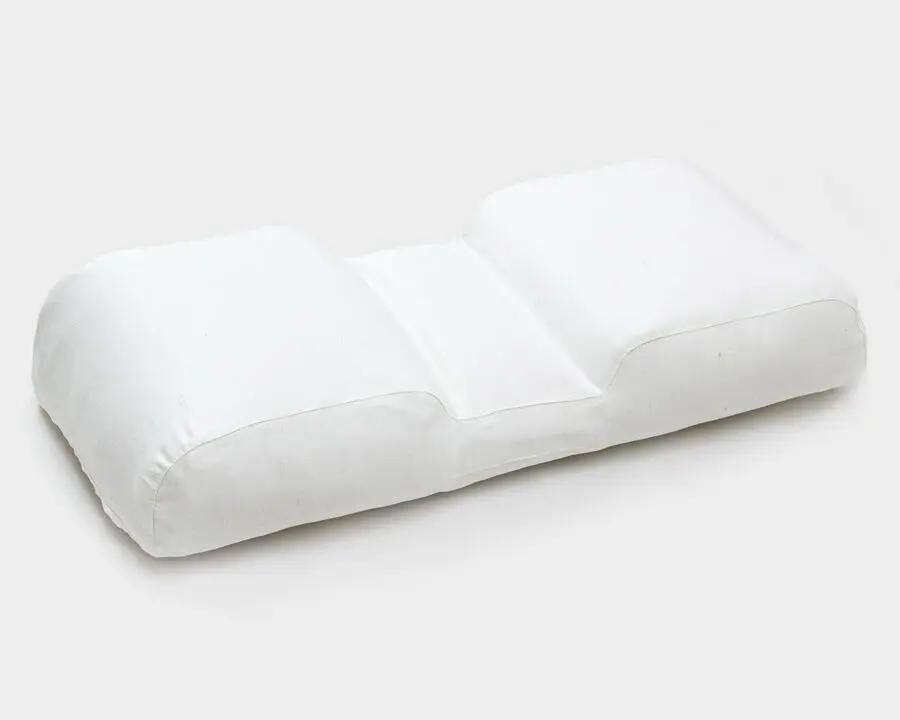 Almohada con seda para dormir de lado y de espaldas