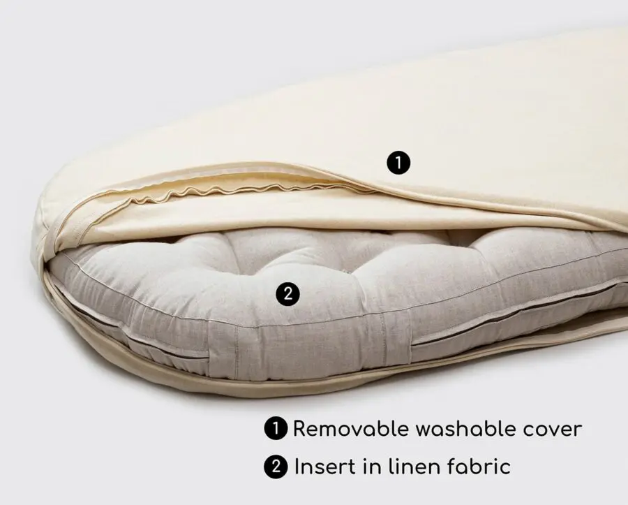Stokke mattress with optional cover
