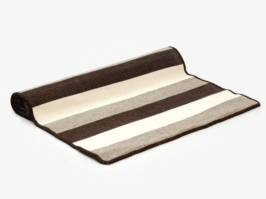Yoga Mat with stripes