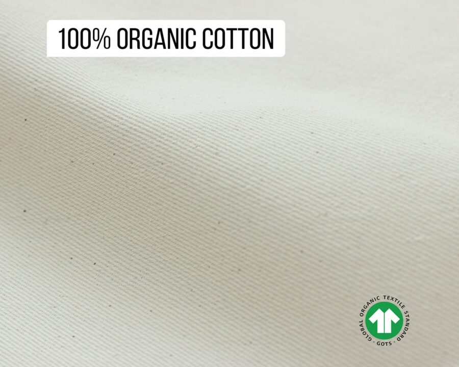 100% organic cotton fabric