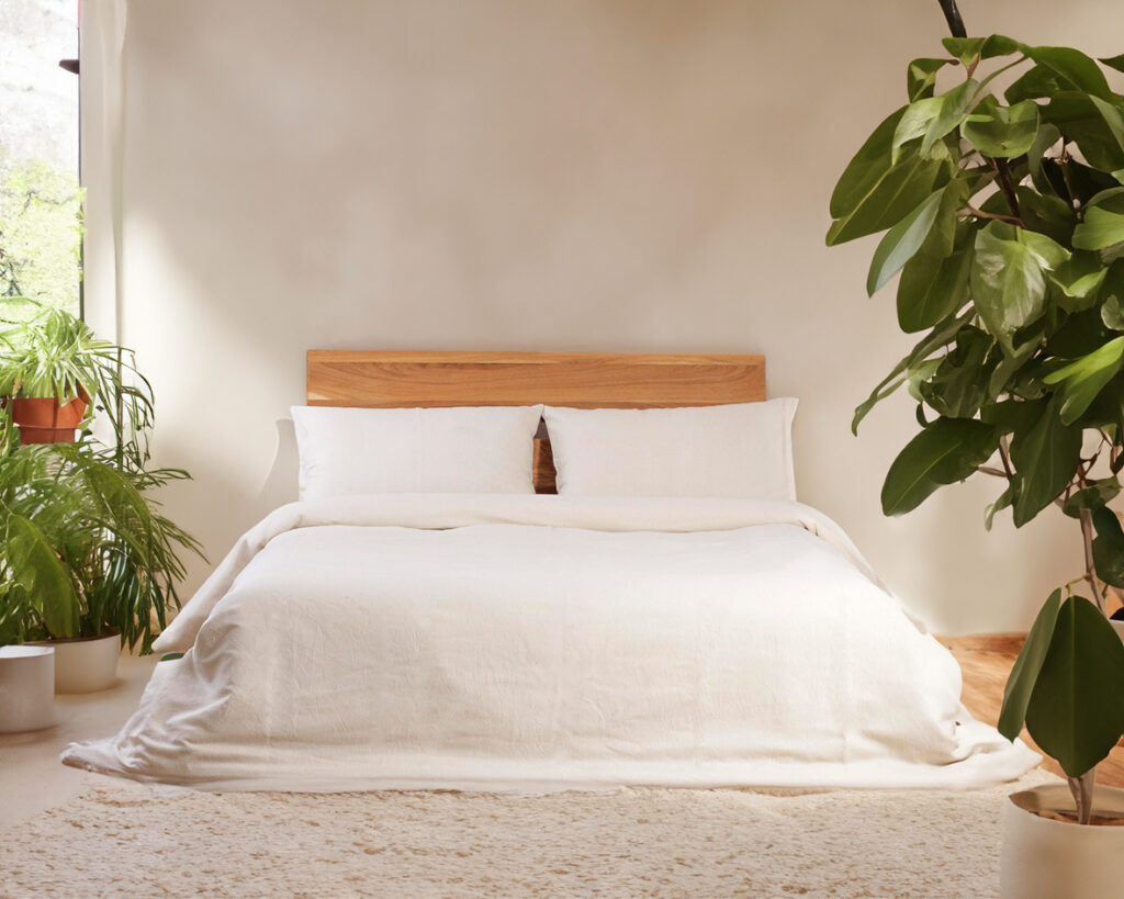 hem för sängkläder i ull