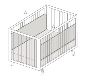 2-seitig gewickeltes rechteckiges Krippendiagramm