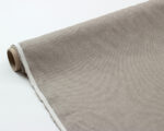 100% linen fabric flat unfolded