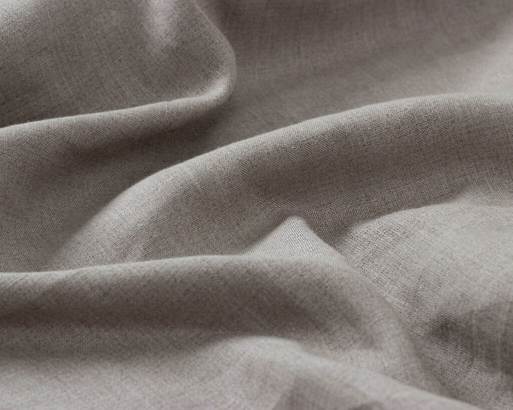 100% Leinenstoff mittlerer Stärke