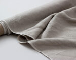 100% Leinenstoff mittlerer Stärke