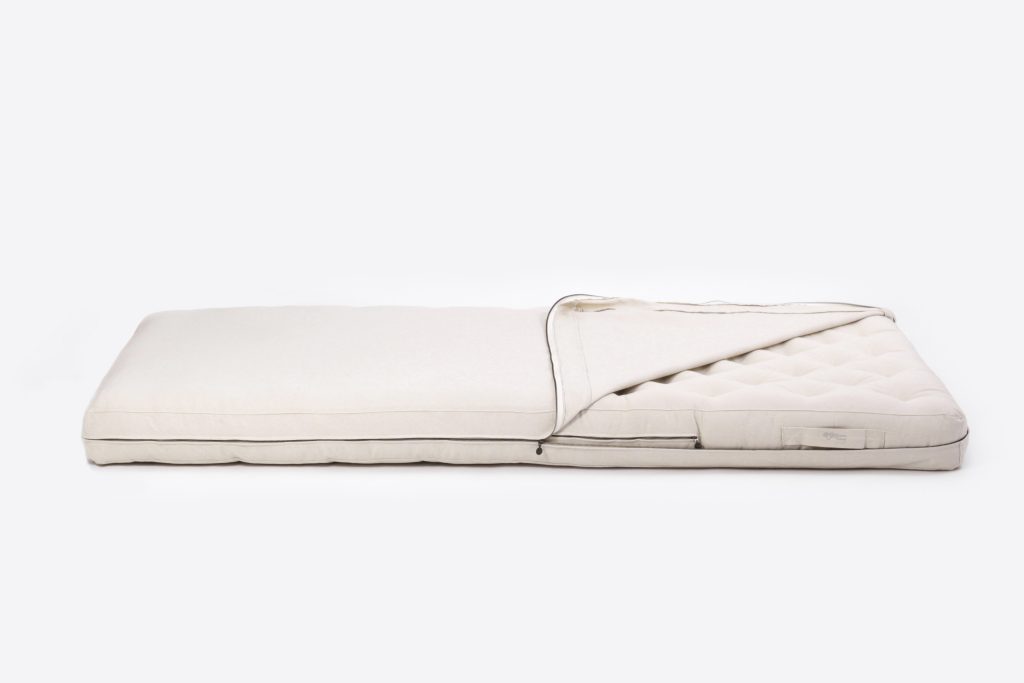 ullöverdrag för madrasser och kuddar med dragkedja