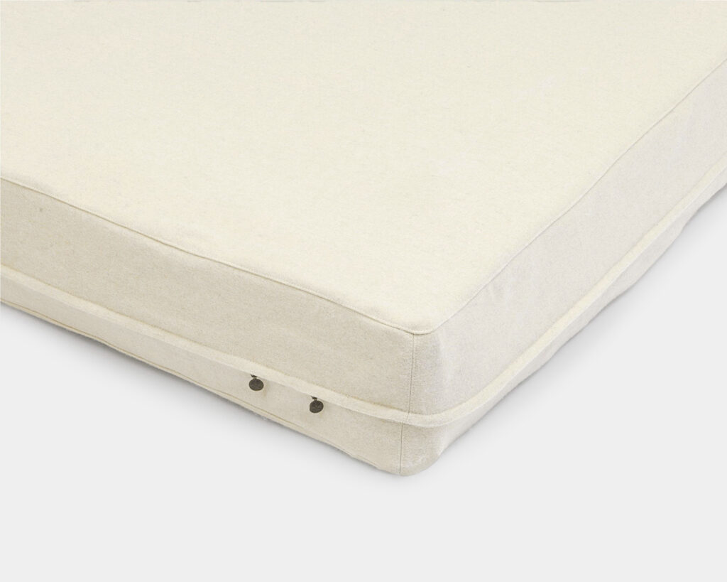 överdrag för madrasser och kuddar med dragkedja