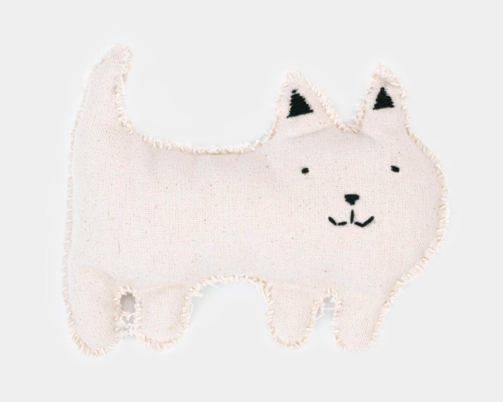 huis van wol doe-het-zelf gevulde kat dier