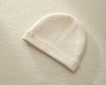 top view of wool sauna hat