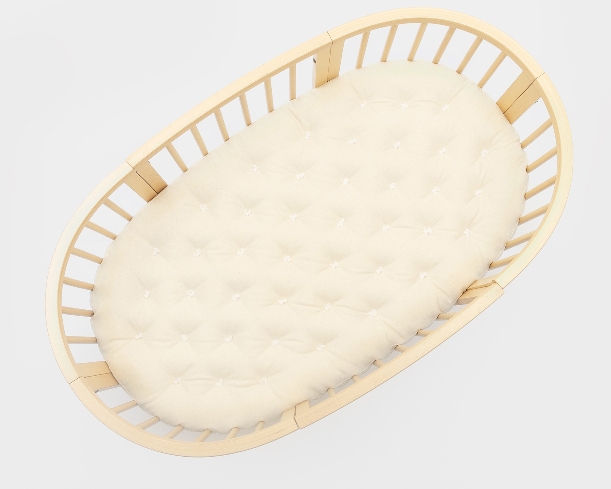 Oval Crib Mattress  For Stokke Sleepi | Home of Wool