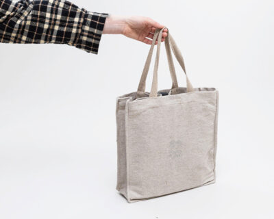 manici della borsa tote in lana