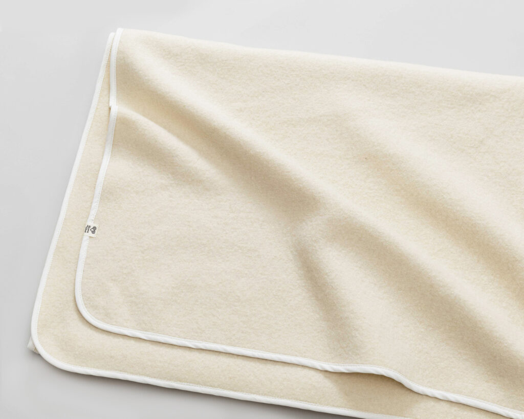 Babydecke aus Wolle