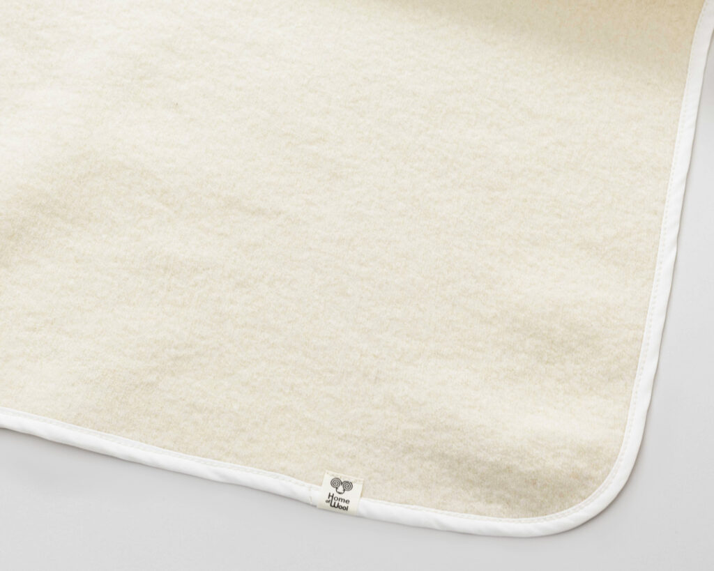 Babydecke aus Wolle