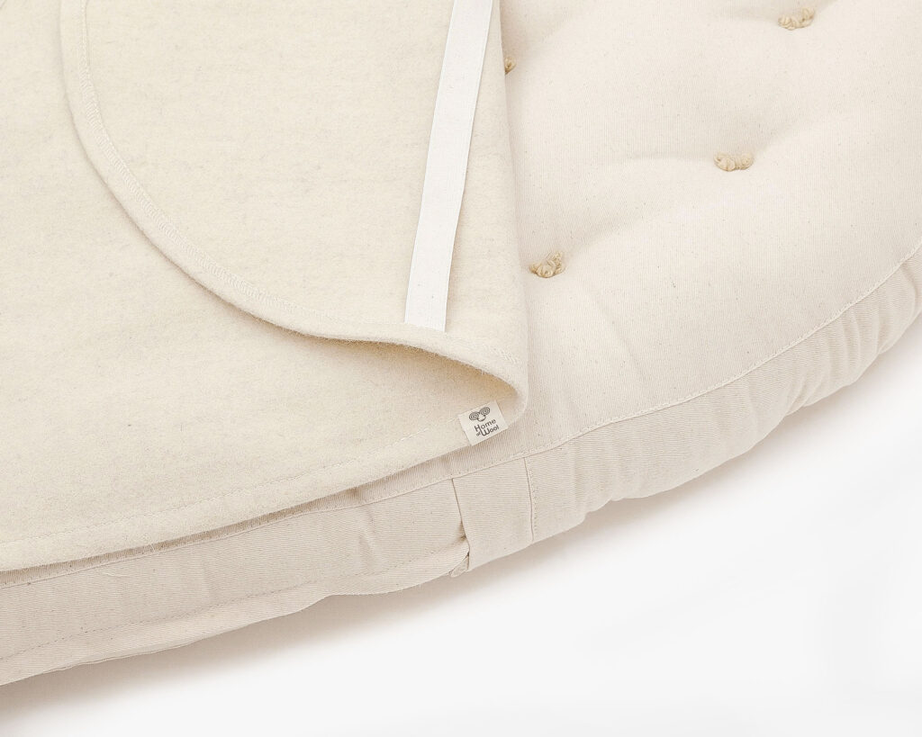 uld madrasbeskytter til vugge