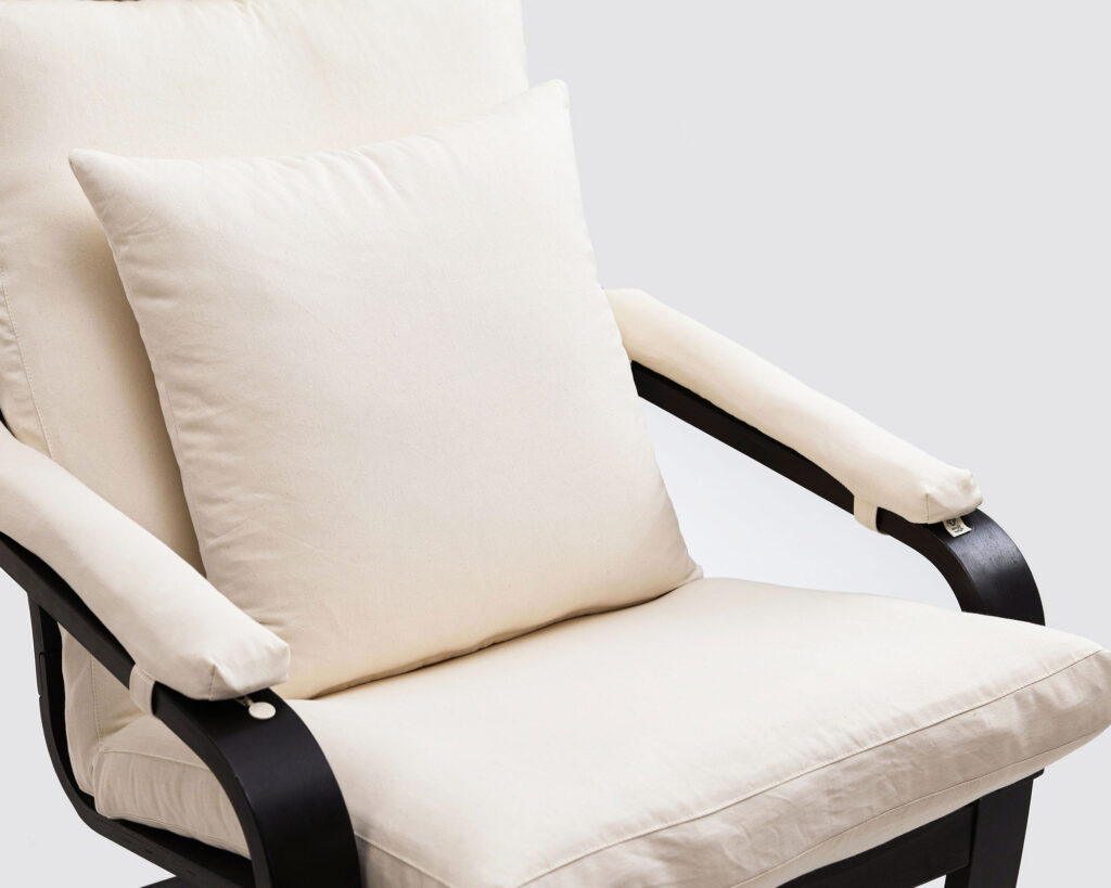 rocking chair cushion with removable cover for ikea poang