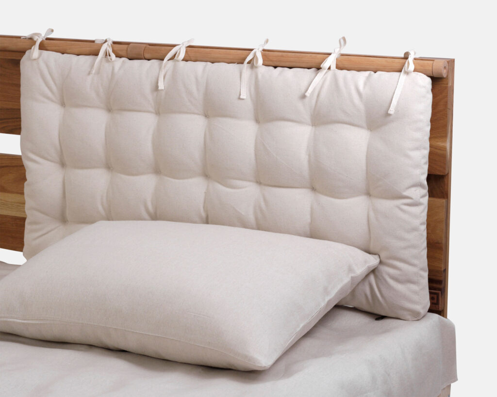 Wool headboard pillow