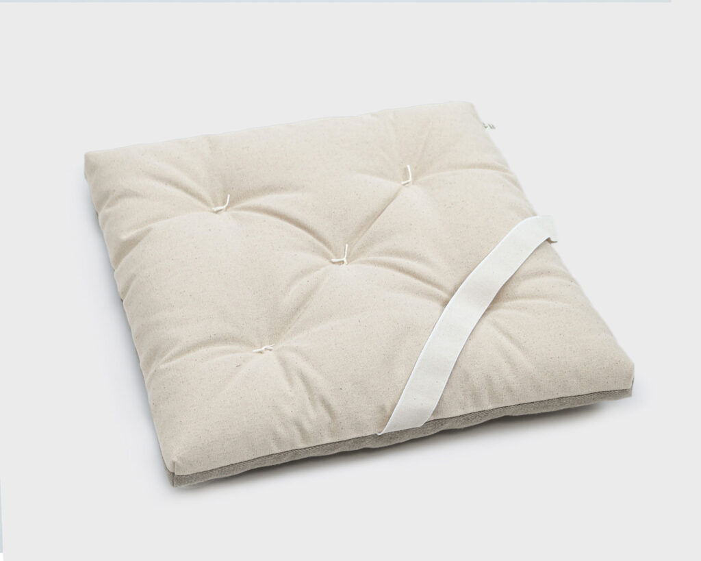 wool mattress topper sample bottom side