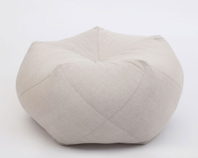 wool pentagonal pouf product image
